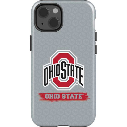 Ohio State University Distressed Logo iPhone 15 Impact Case